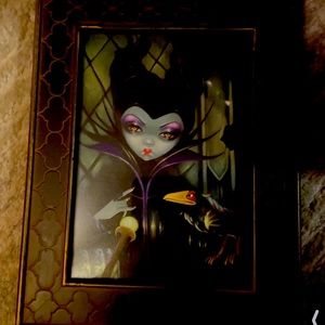 Wonderground maleficent print Framed rare no longer in print WDW Exclusive